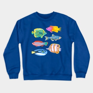 Retro Fish Crewneck Sweatshirt